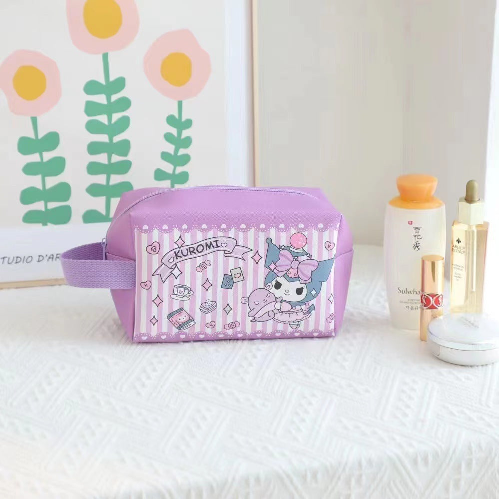 Cartoon Figure Cosmetic Bag