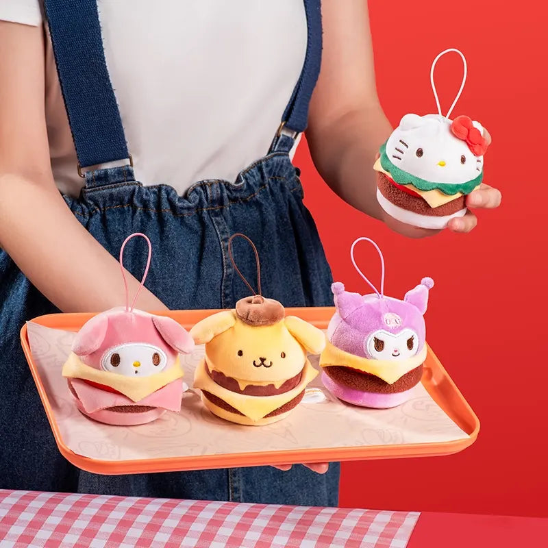 Hamburger Series Plush Squeezy blind bag