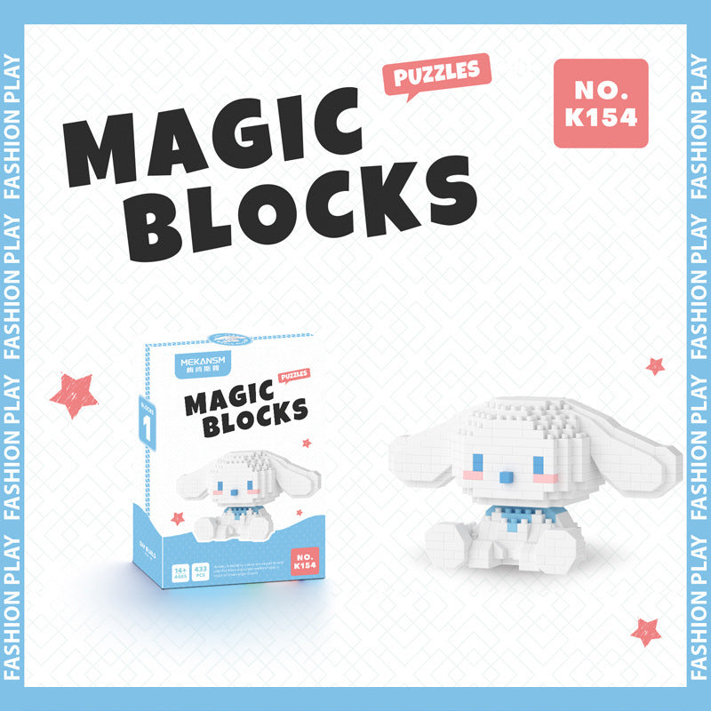 Mini Toys Building Blocks Assembled