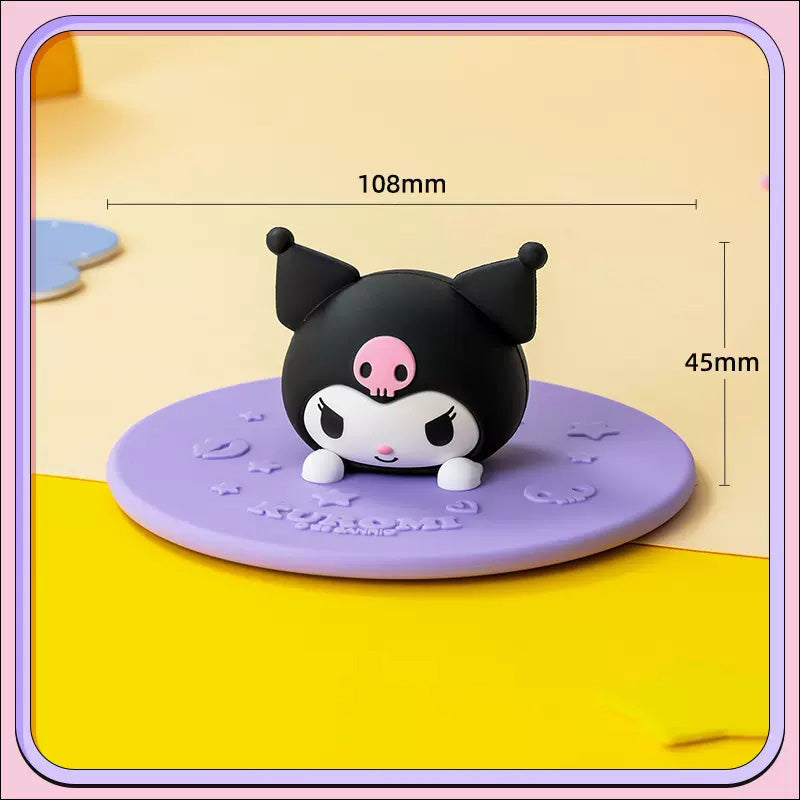 Cartoon Silicone Cup Lids