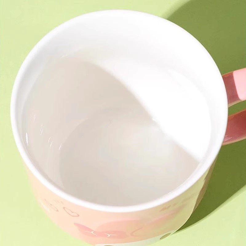 Cartoon Mugs with Spoon 460ml