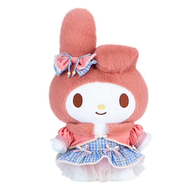 Cartoon Lolita Schleife Stehende Plüschpuppe 11 Zoll SK564