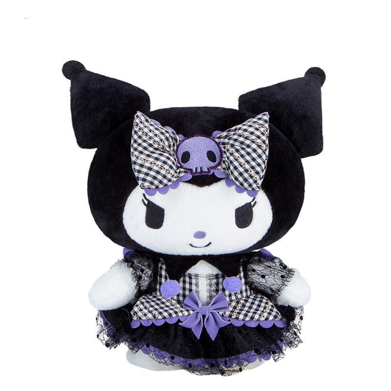 Cartoon Lolita Schleife Stehende Plüschpuppe 11 Zoll SK564