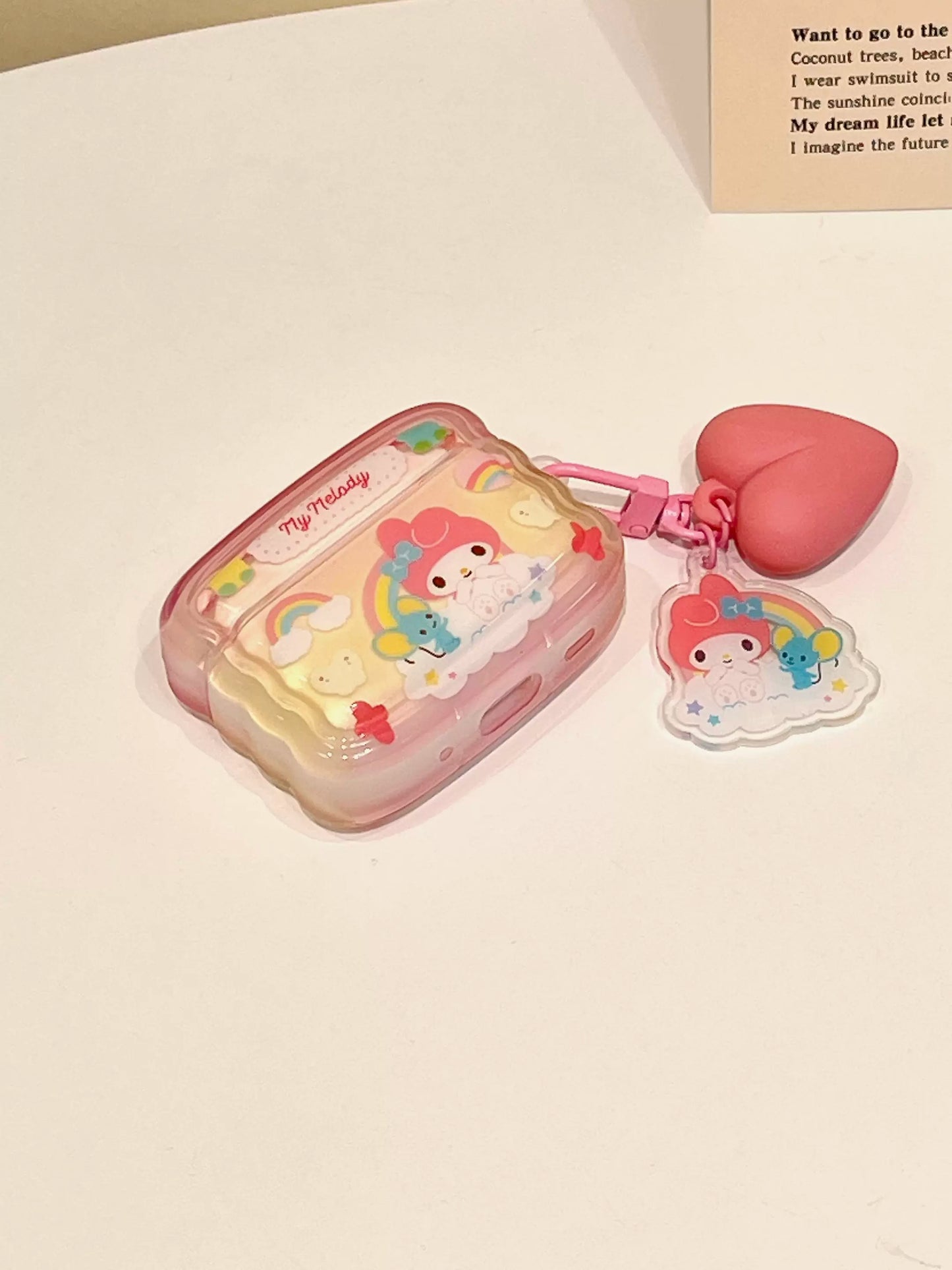 Étui pour écouteurs AirPods coloré de dessin animé
