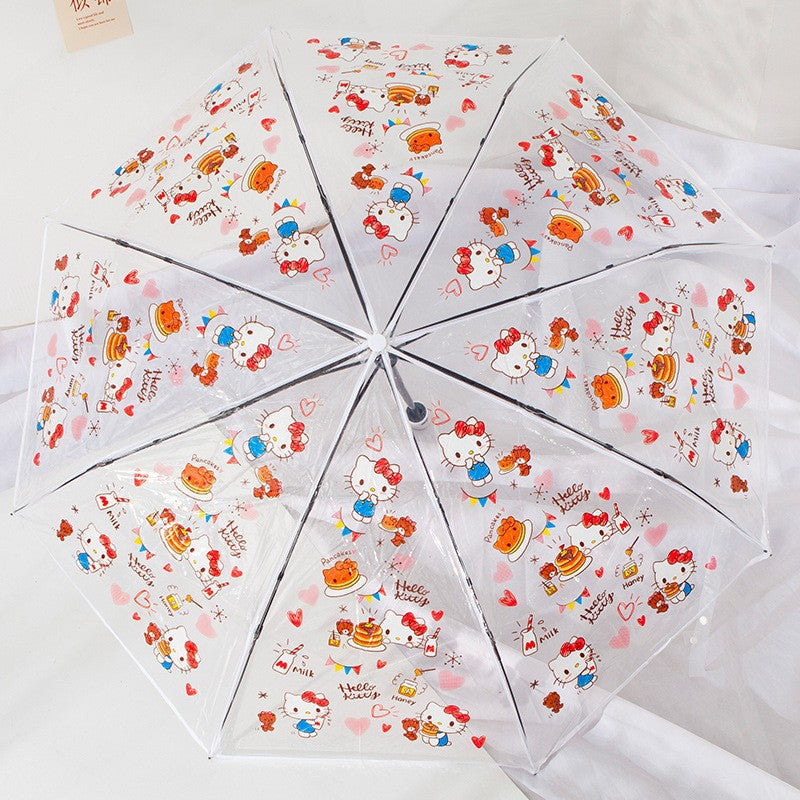 Cartoon Transparent Umbrella