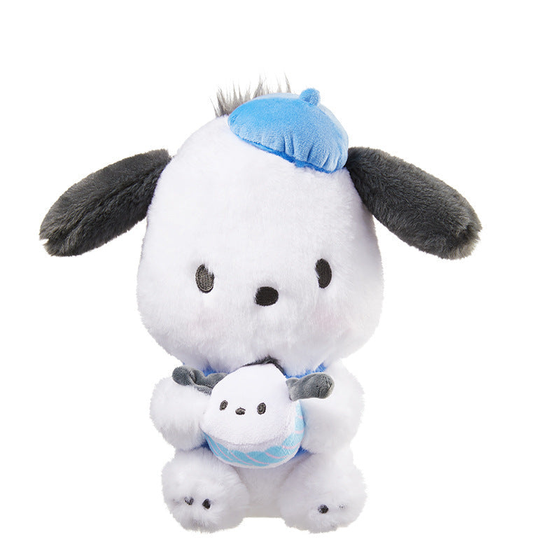 Cute Sandwich Cookie Sitting Plush Toy