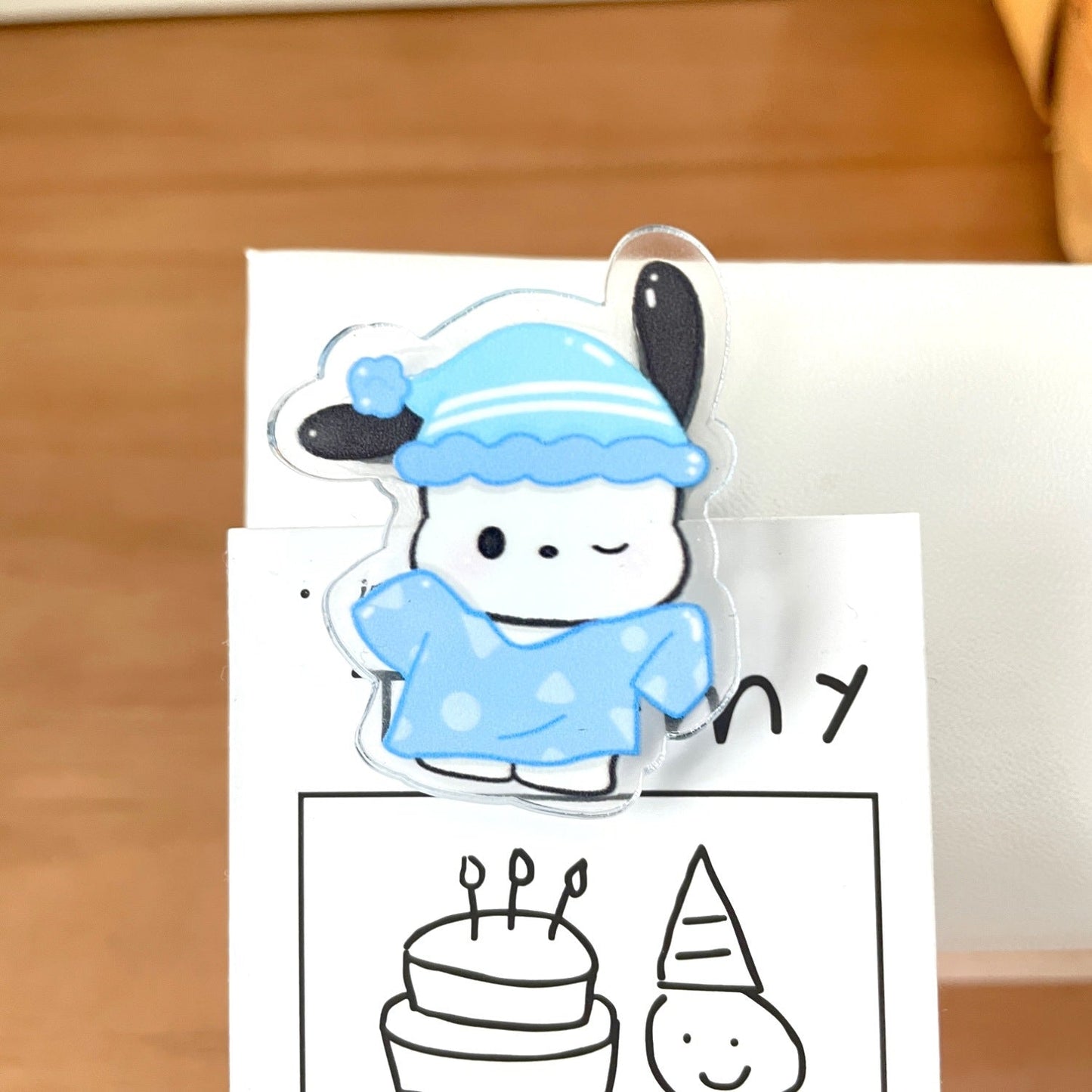 Kawaii Sleep Design Paper Clip