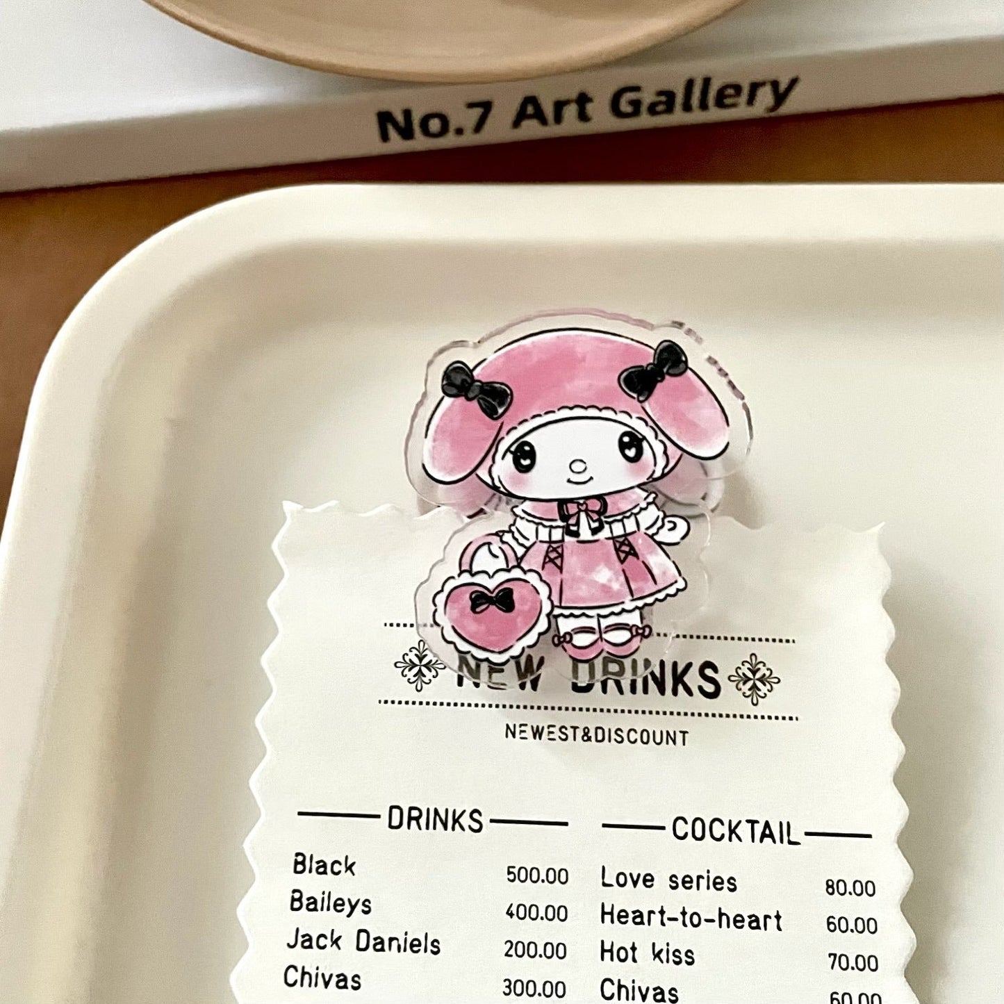 Kawaii Party Design Paper Clip