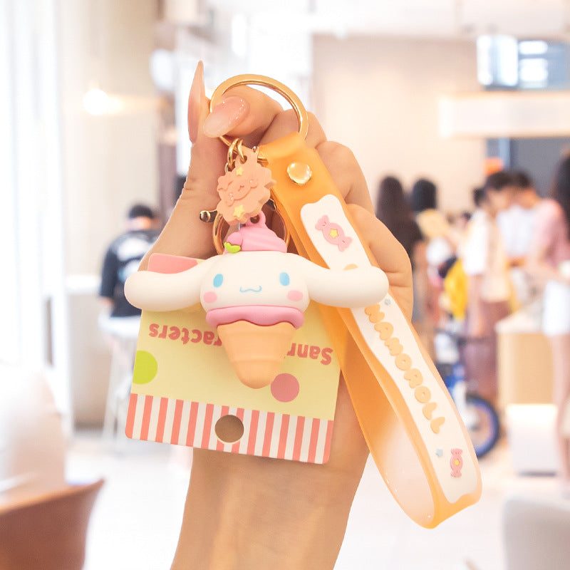 Cartoon Snack Keychain