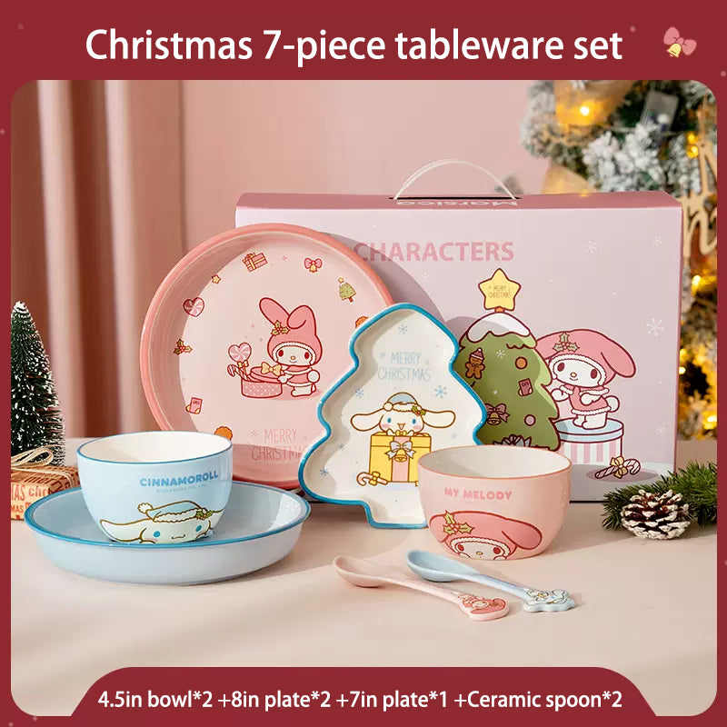 Cinna and Melo Christmas Tableware Set
