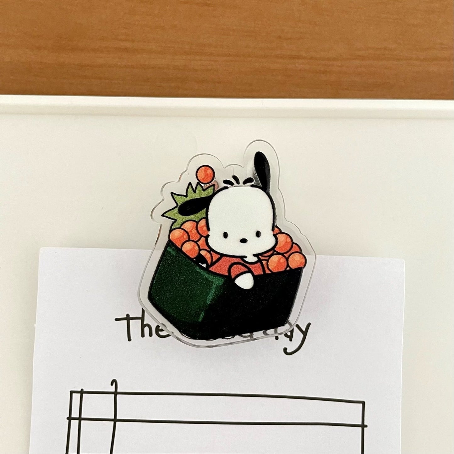 Pocha Sushi Design Paper Clip