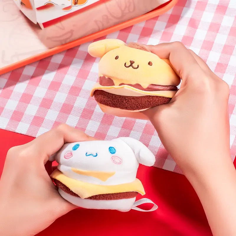 Hamburger Series Plush Squeezy blind bag