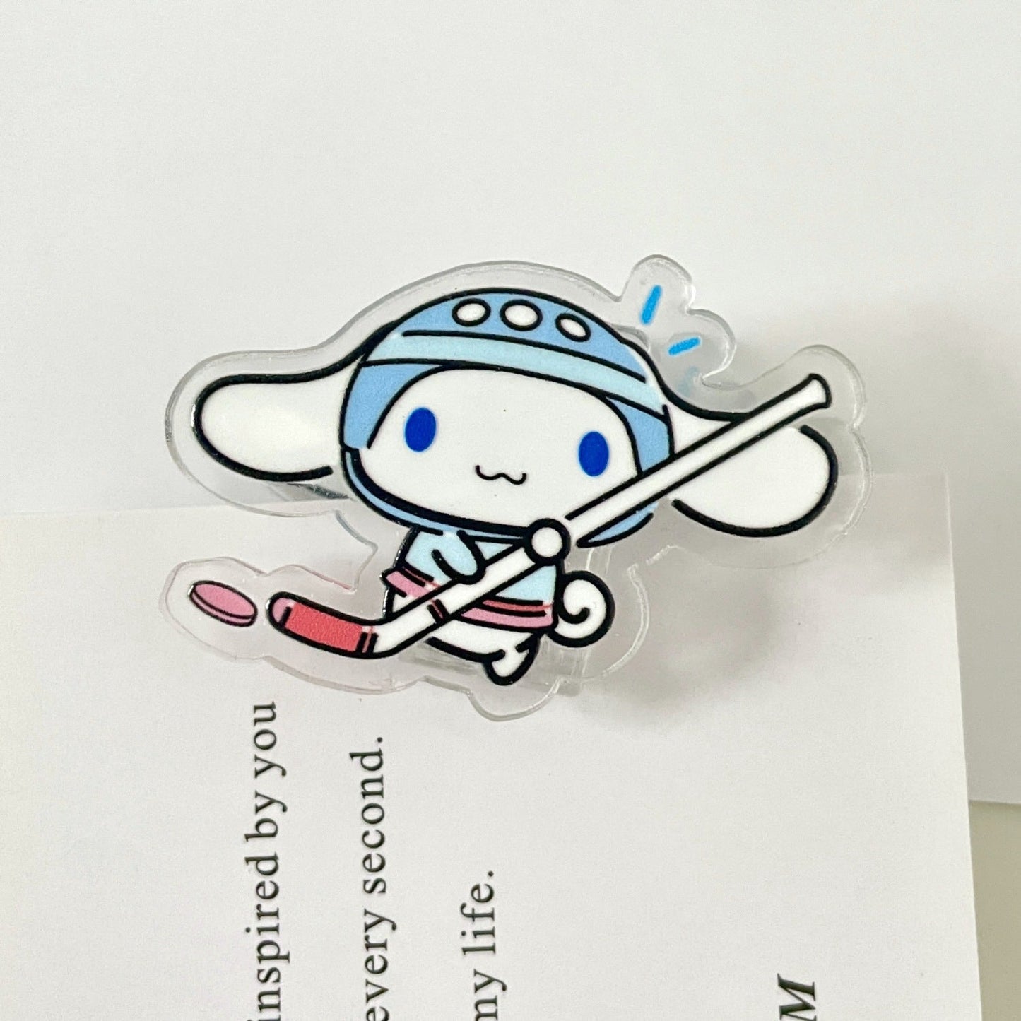 Kawaii Sports Design Snack Clip