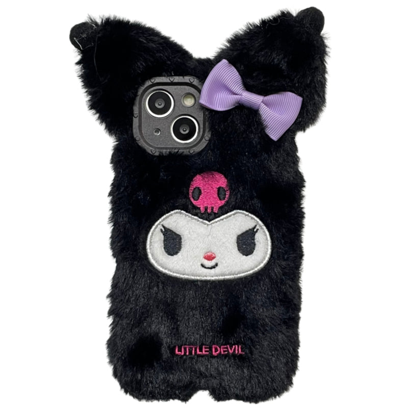Kuro Fluffy Phone Case - Lovesickdoe