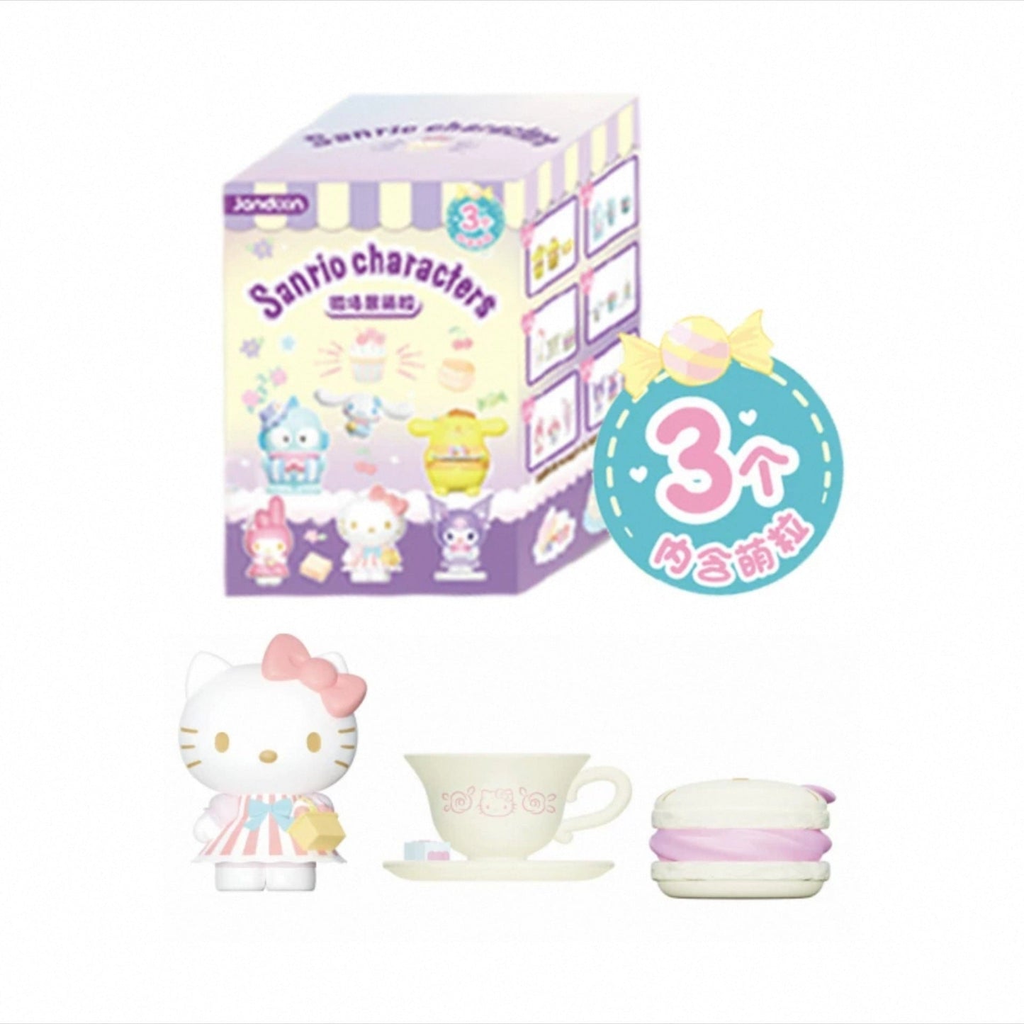 Dessert Mini doll blind box ( 3 pcs in box )