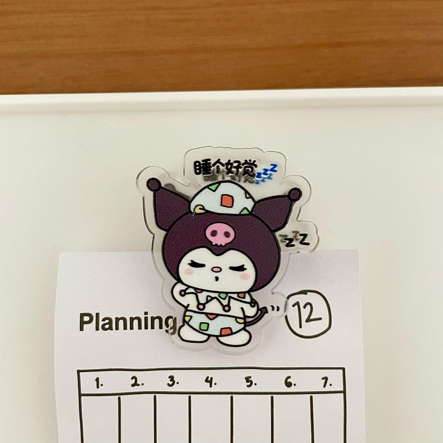 Kawaii Pajamas Design Paper Clip
