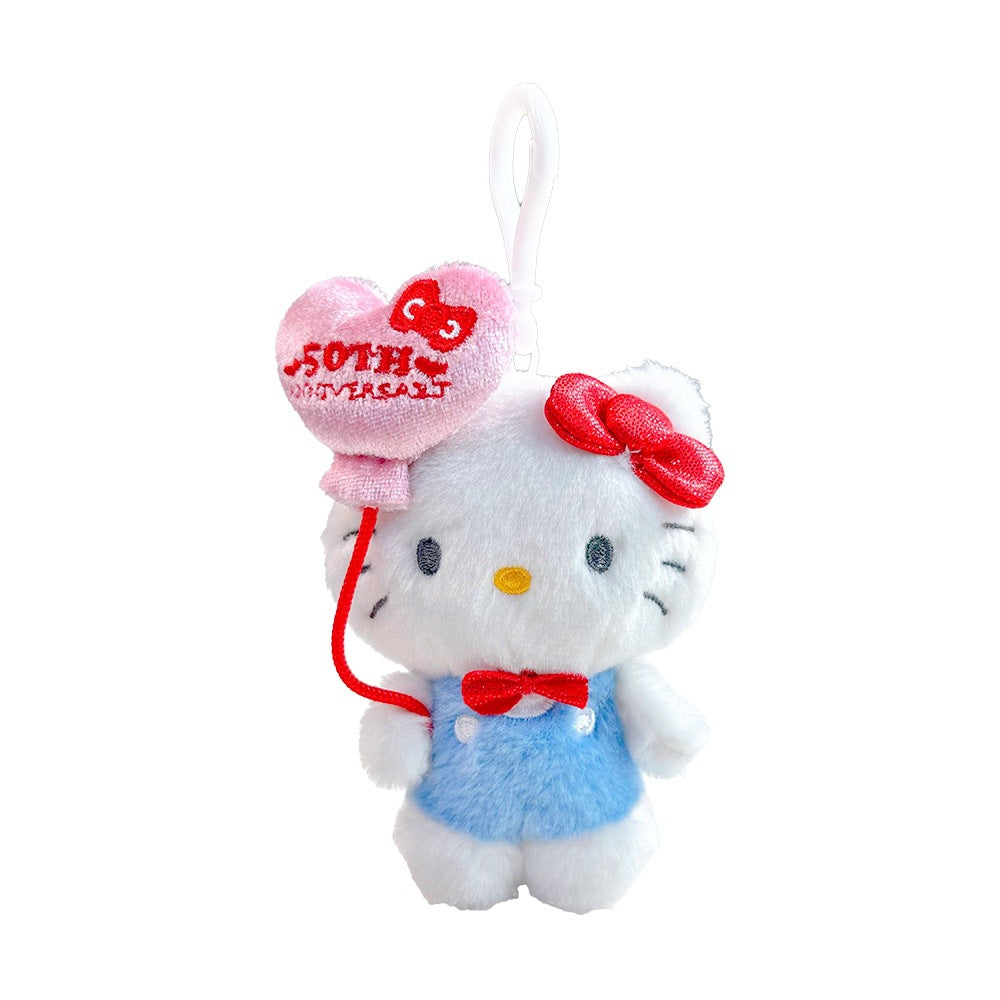 Pendentif en peluche pour le 50e anniversaire de Cute Kitty