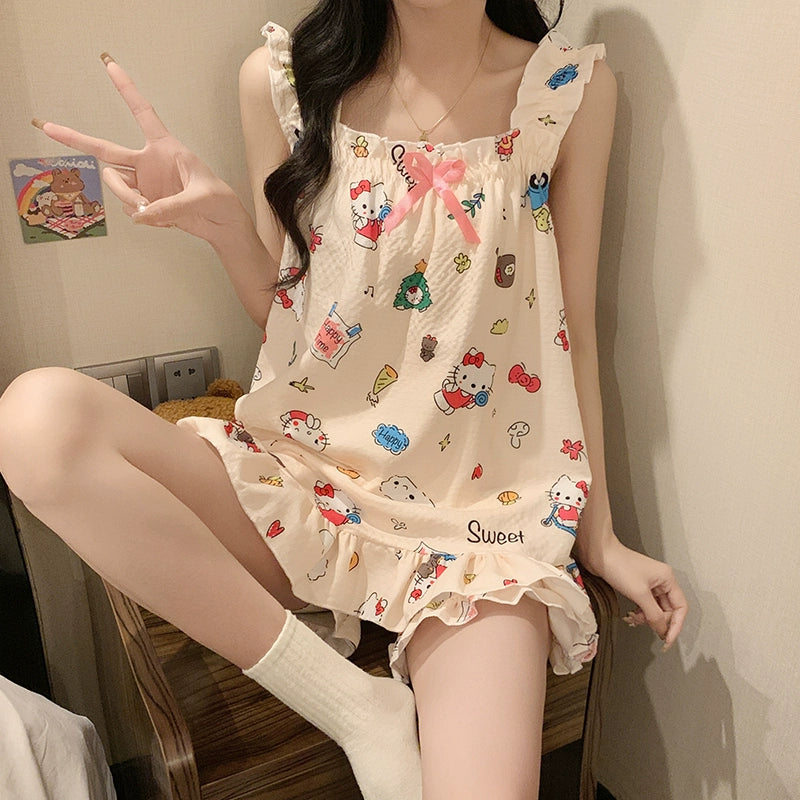 Ensemble de pyjamas à motifs de dessins animés