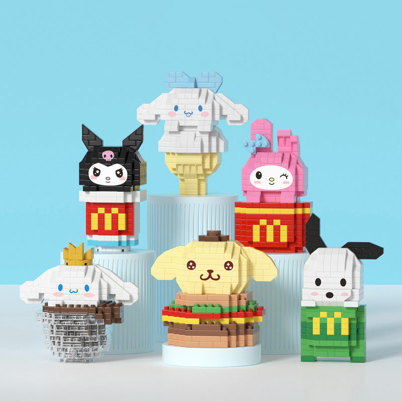Ice Cream Snacks Building Blocks