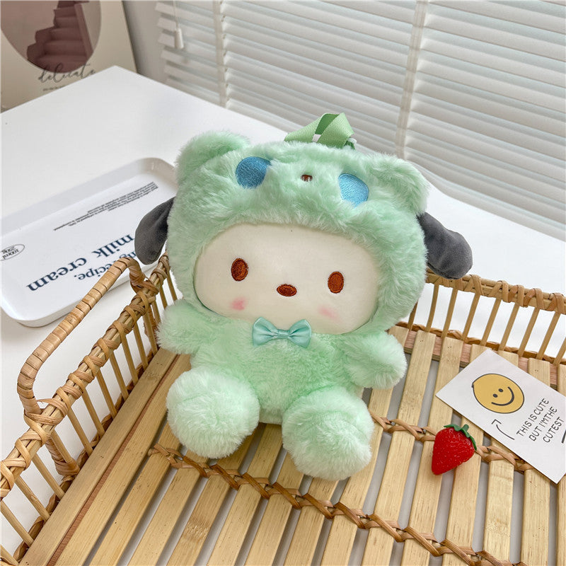 Mini sac à dos en peluche de dessin animé