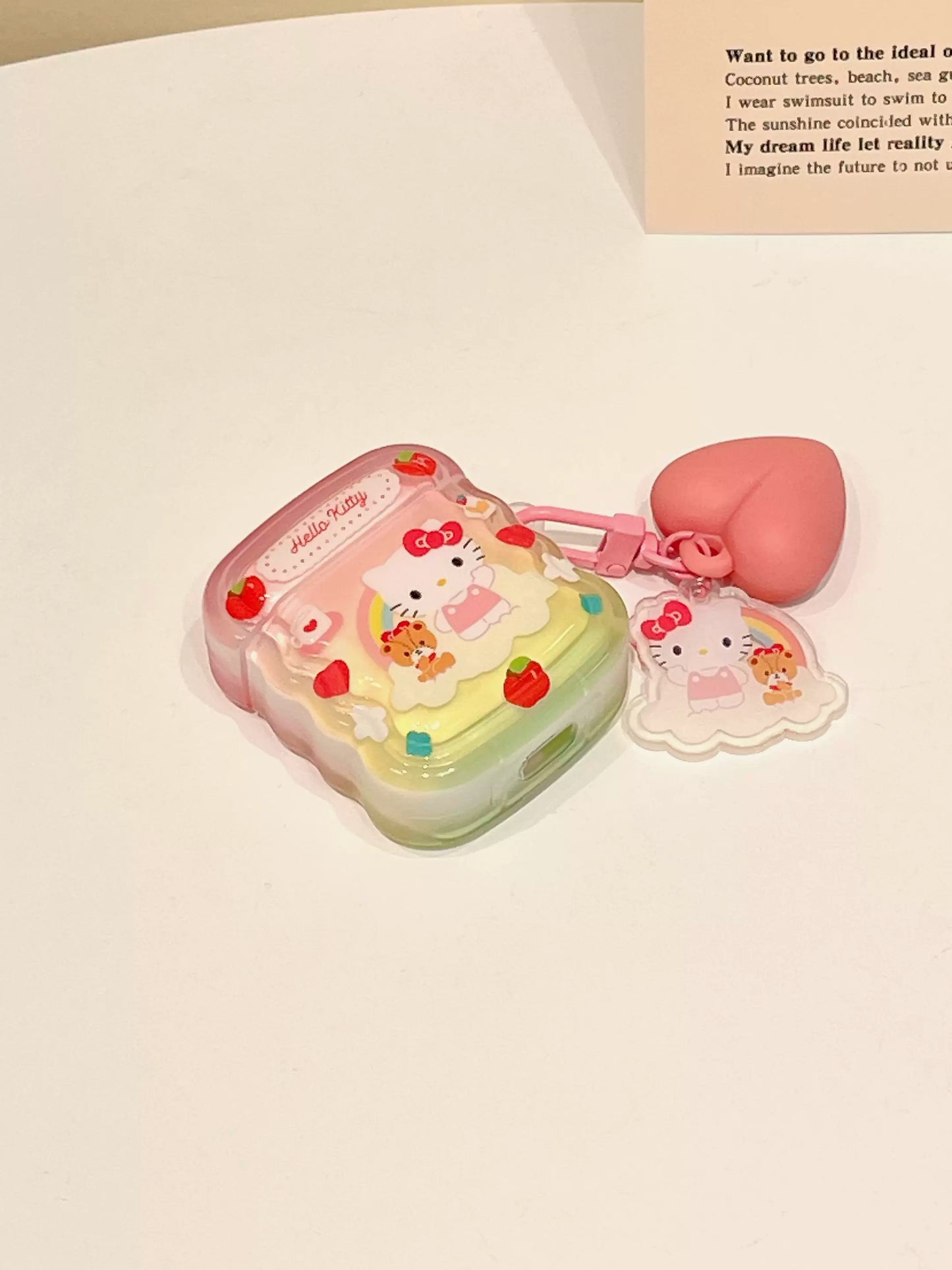 Étui pour écouteurs AirPods coloré de dessin animé