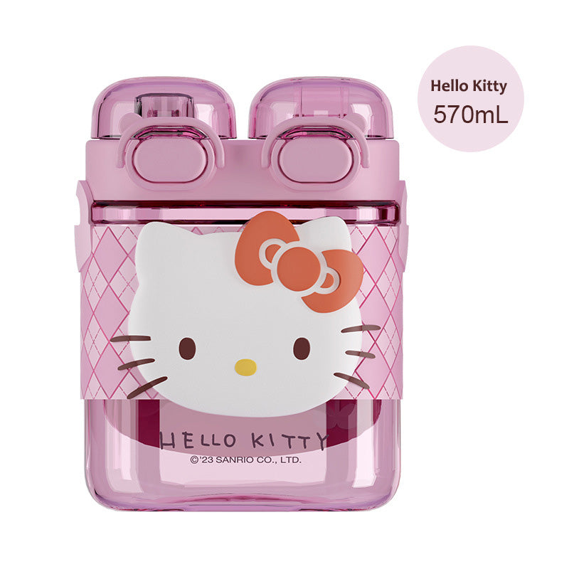 Double drinking Cup with Shoulder Strap 570ml