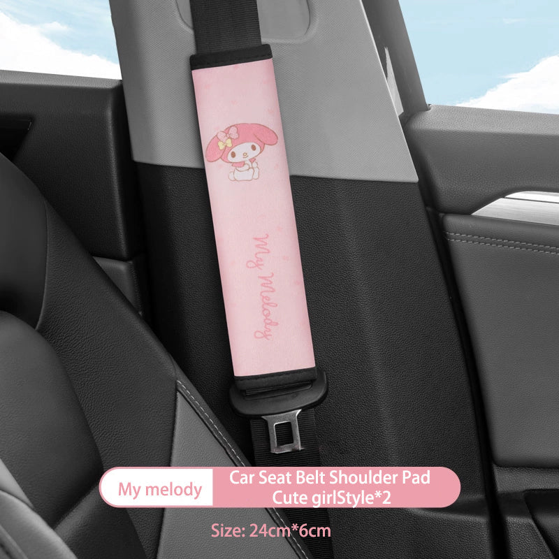 Melo Cinna Seat belt Covers Car accessories