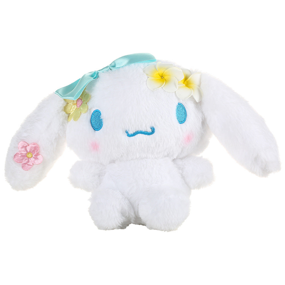 Cartoon Flower with Bow Series Plush Doll