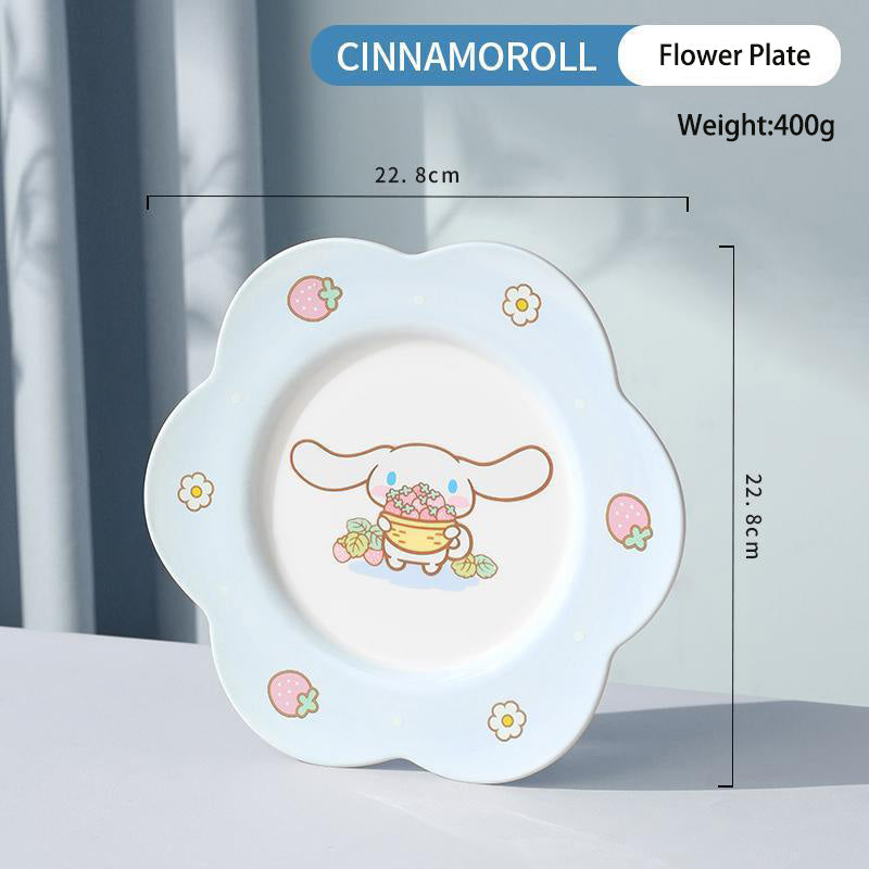 Kawaii Strawberry Tableware Set