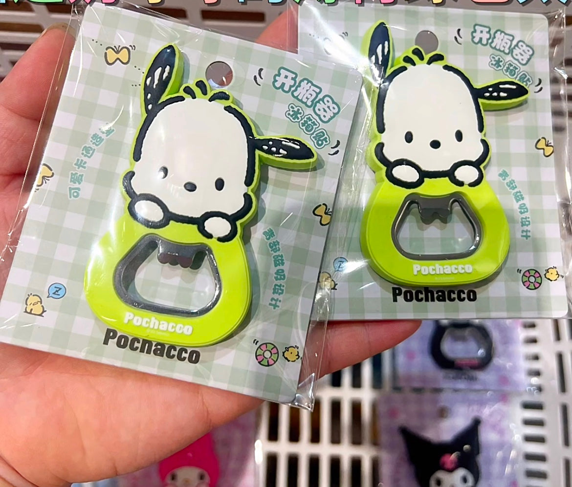 Cartoon Bottle Opener Refrigerator Magnet