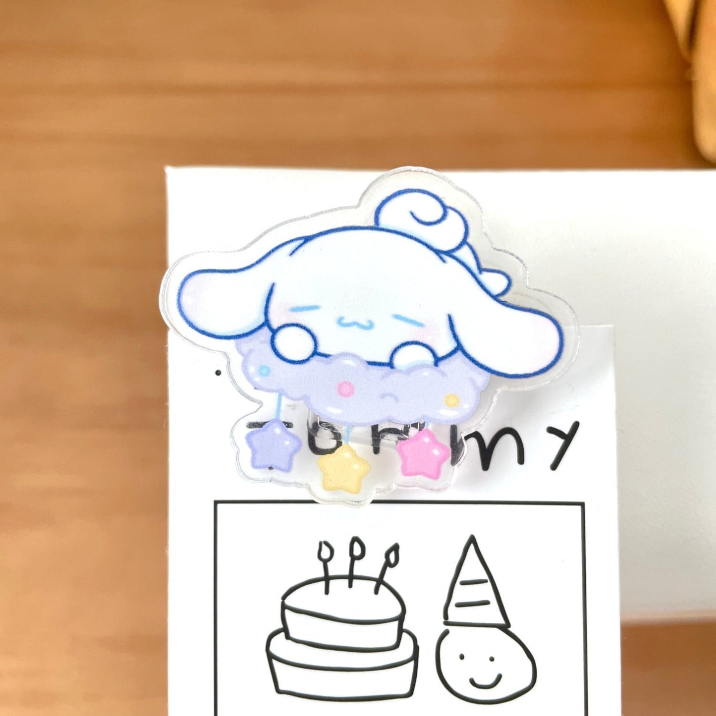Kawaii Sleep Design Paper Clip