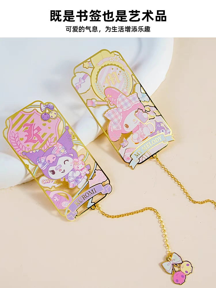 Cute Metal Bookmark