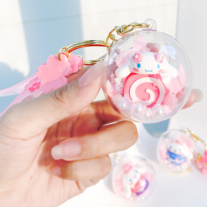 Cinna Cherry Blossom Keychain