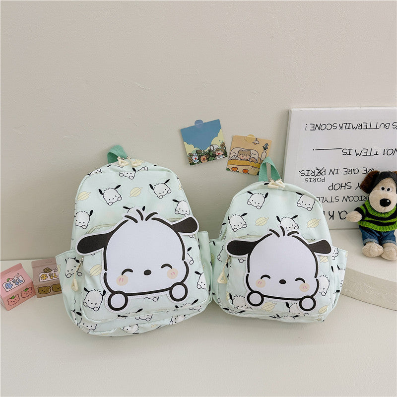 Cartoon Eltern-Kind-Rucksack