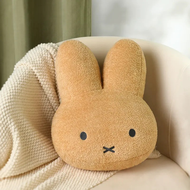 Bunny Head Plush Cushion