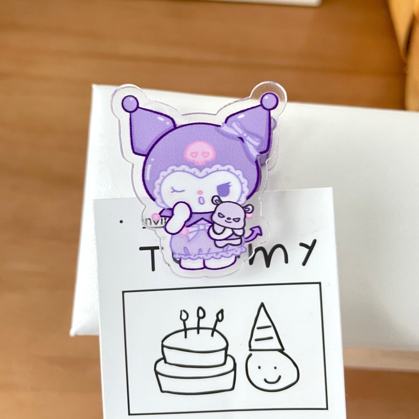 Kawaii Sleep Design Paper Clip