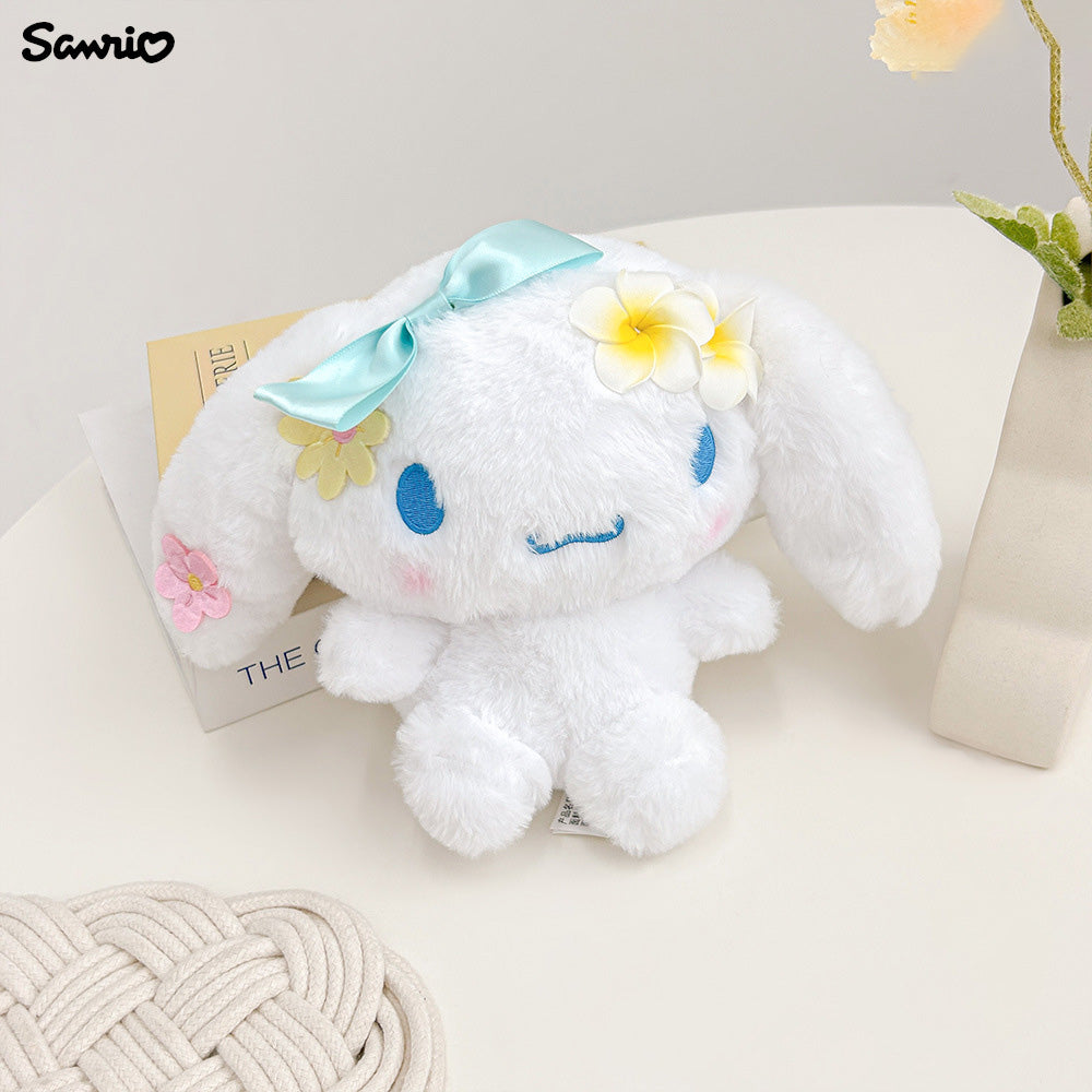 Cartoon Flower with Bow Series Plush Doll