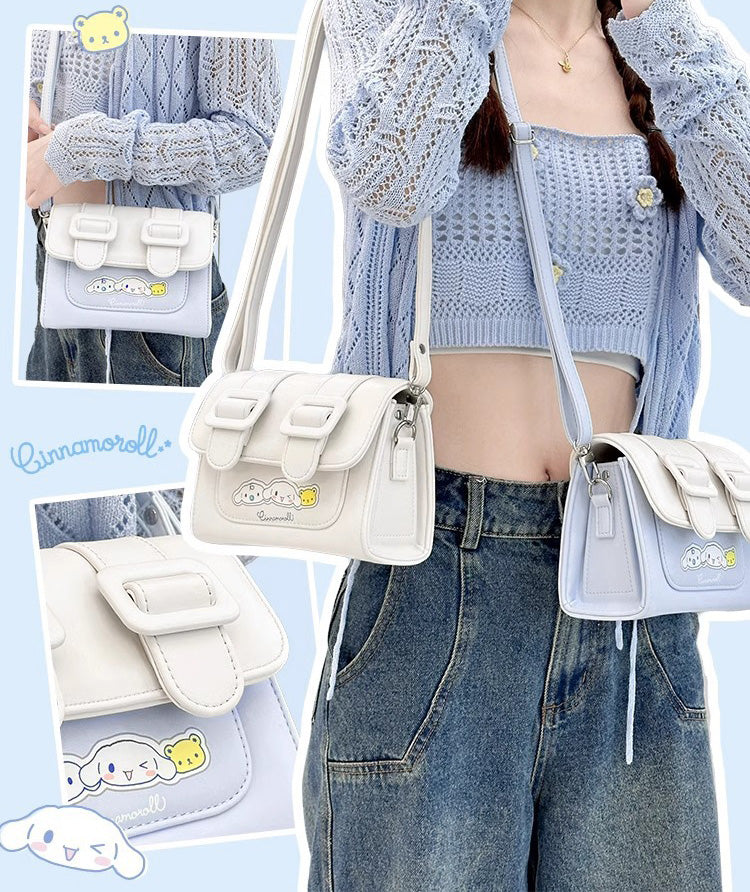 Cartoon Color Small Messenger Bag