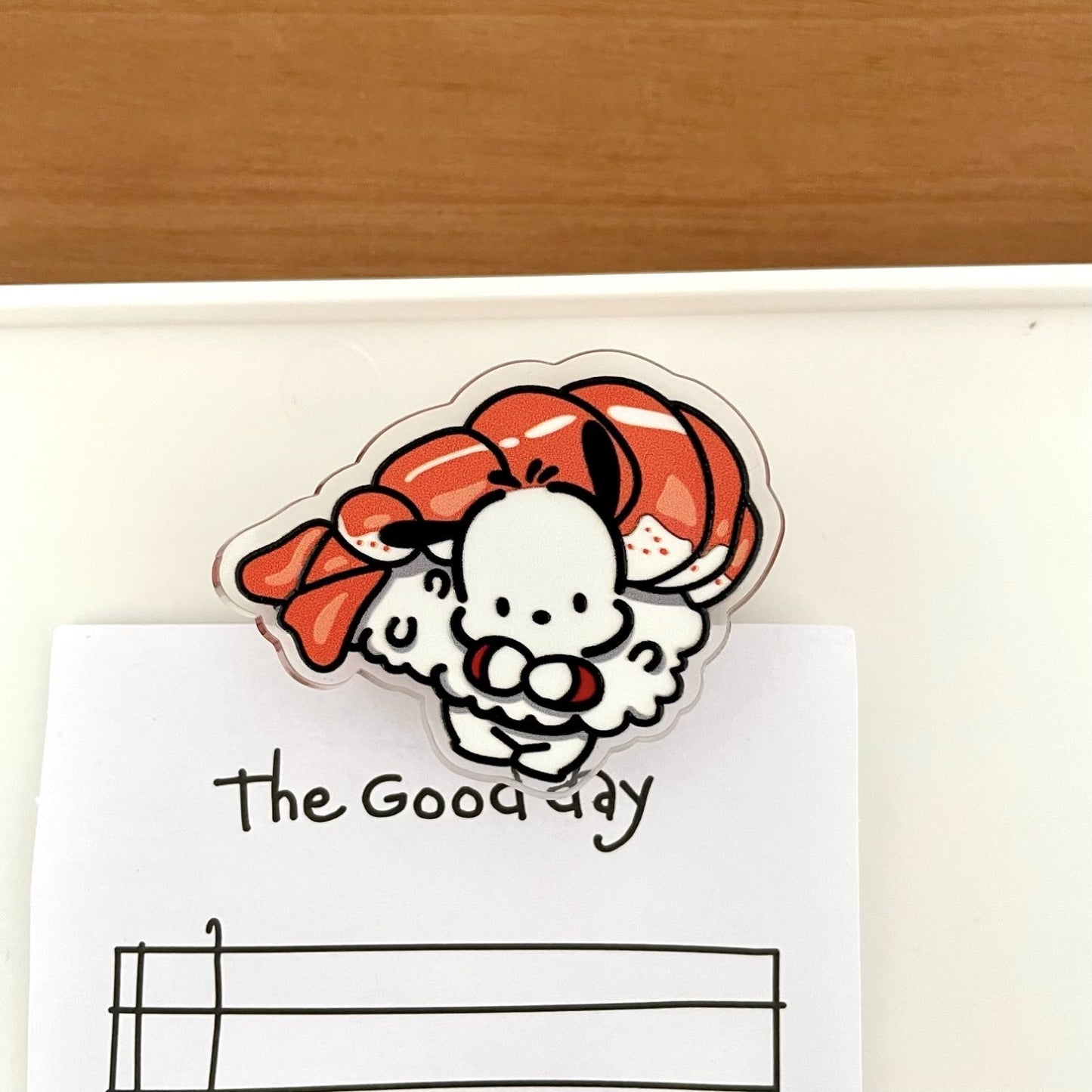 Pocha Sushi Design Paper Clip
