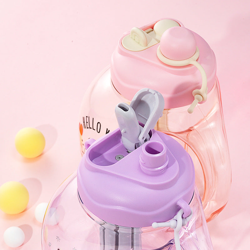 Cute Large-capacity Drinking Cup (1400ml)