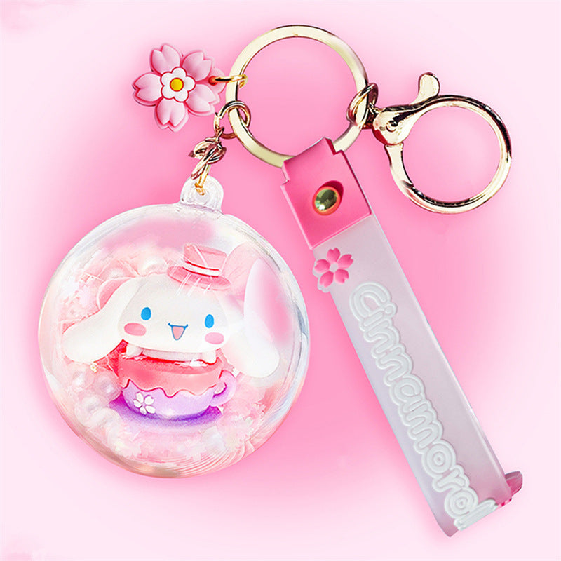 Cinna Cherry Blossom Keychain