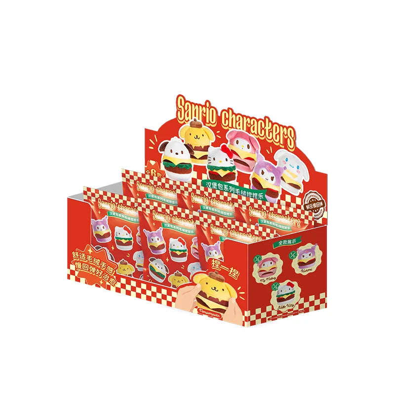 Hamburger Series Plush Squeezy blind bag