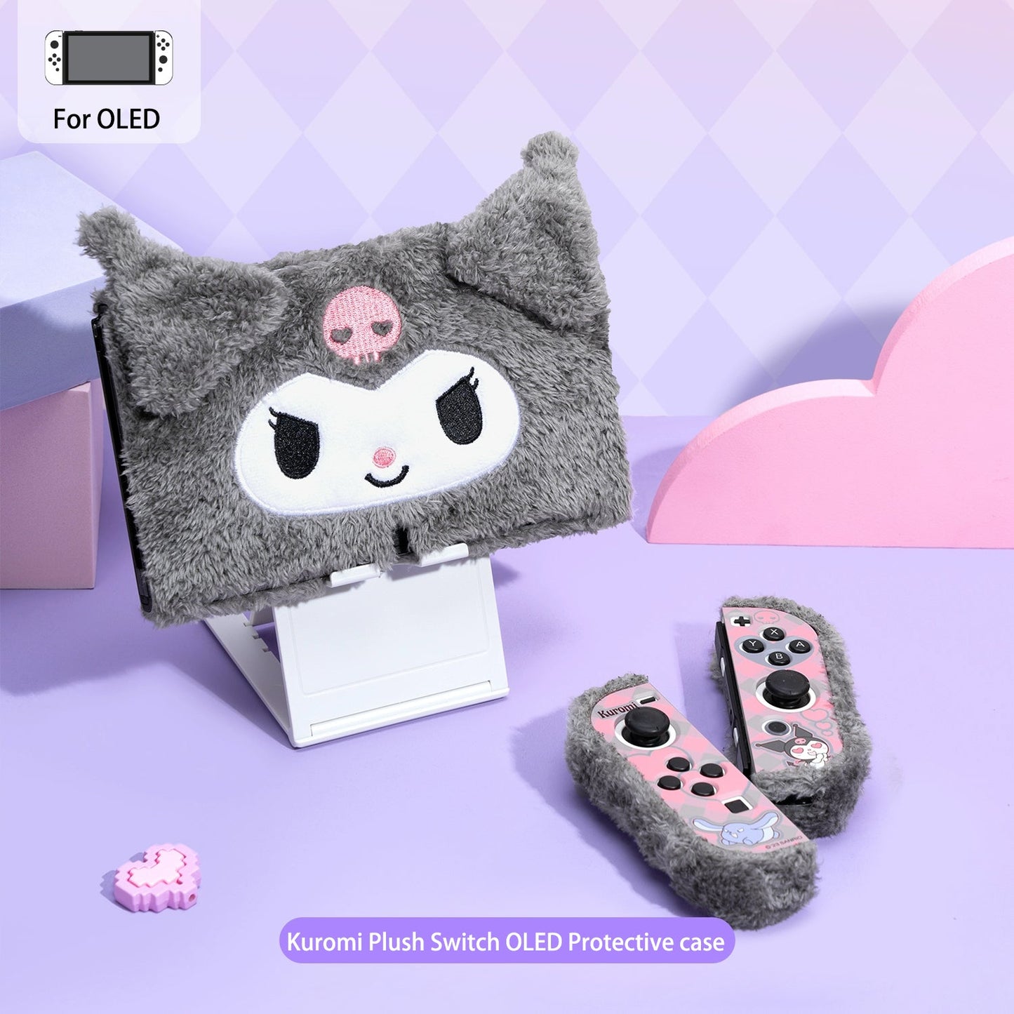 Kuro Plush Switch OLED Protective Case
