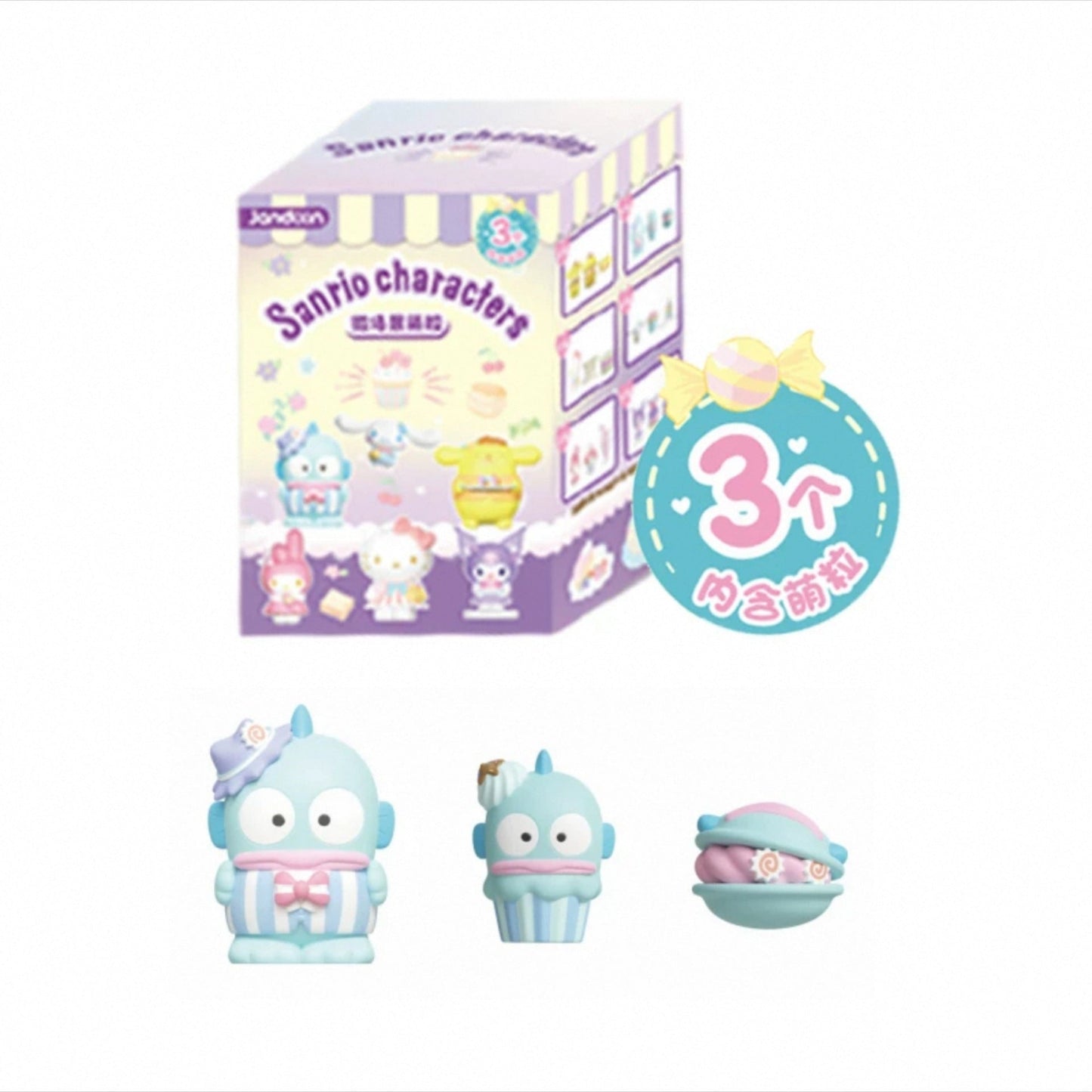 Dessert Mini doll blind box ( 3 pcs in box )