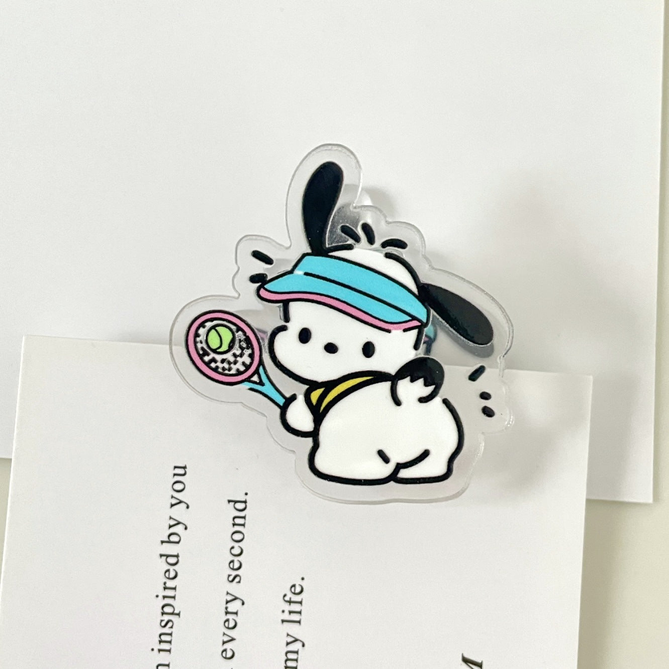 Kawaii Sports Design Snack Clip