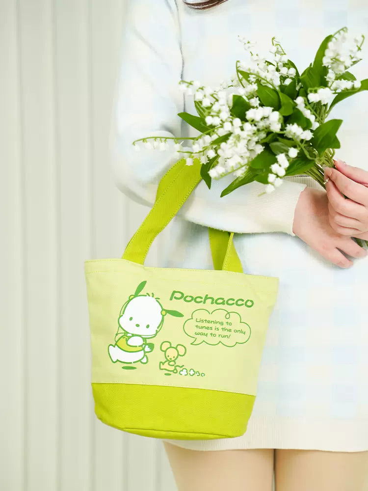 Pocha Green Handbag