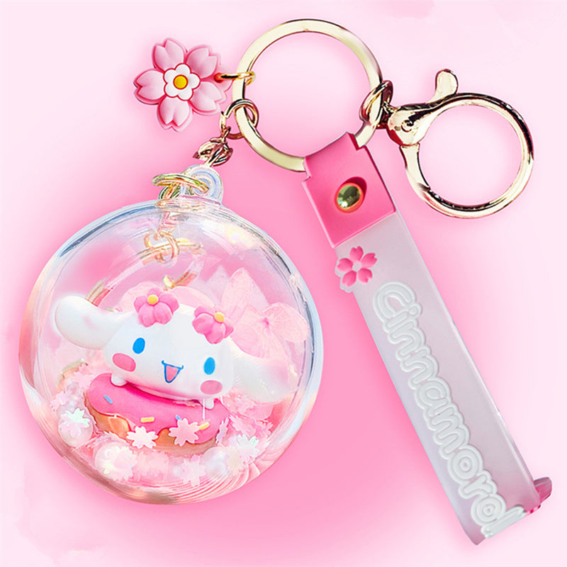 Cinna Cherry Blossom Keychain
