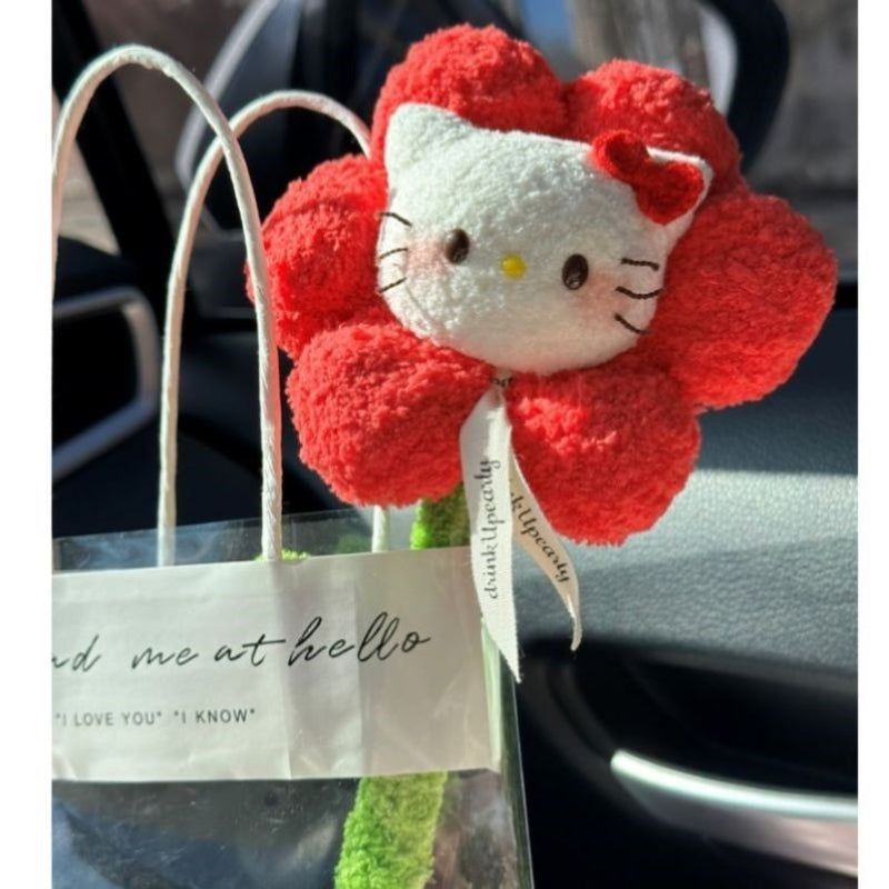 Kitty Plush Flowers SK356