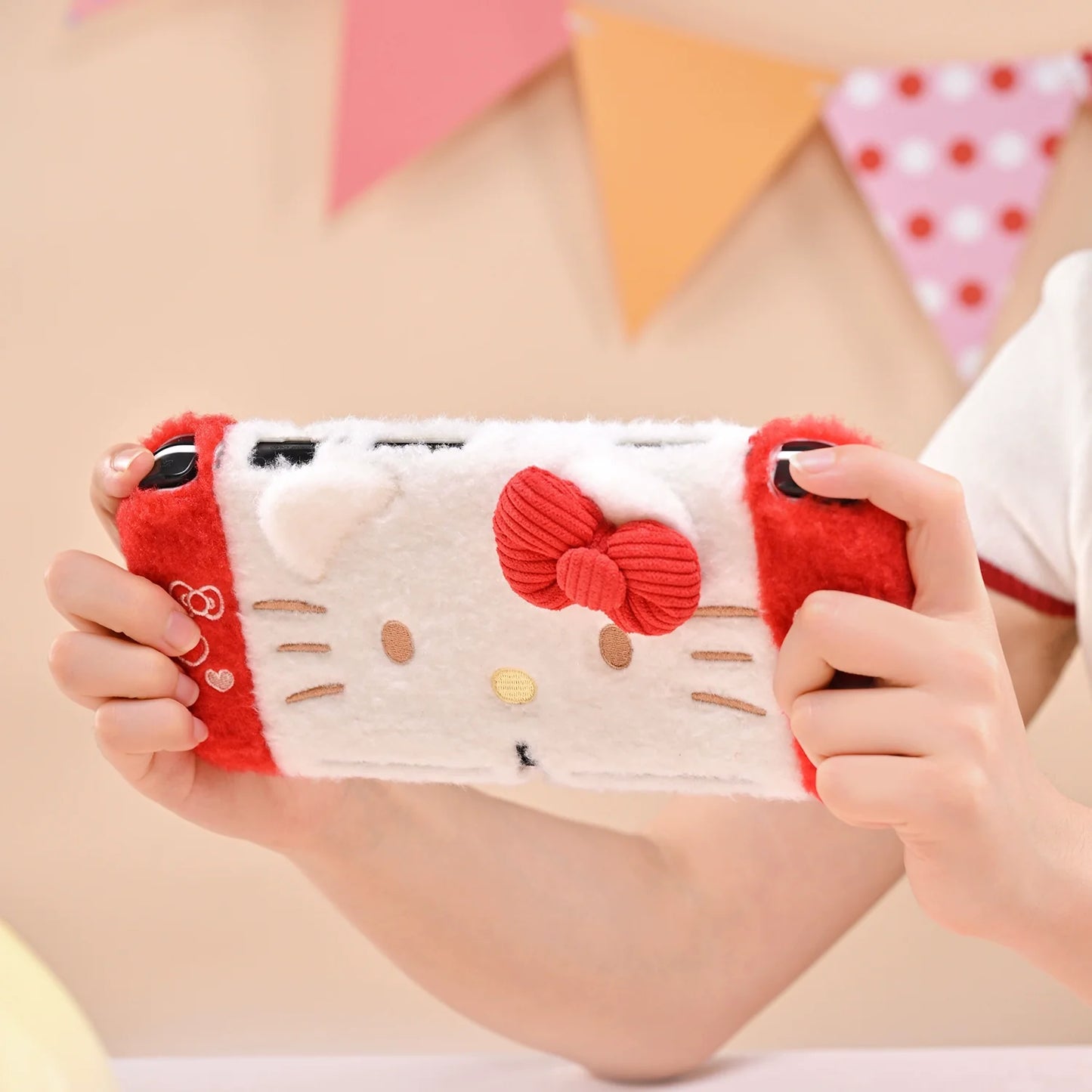 Kitty Plush Switch OLED Protective Case