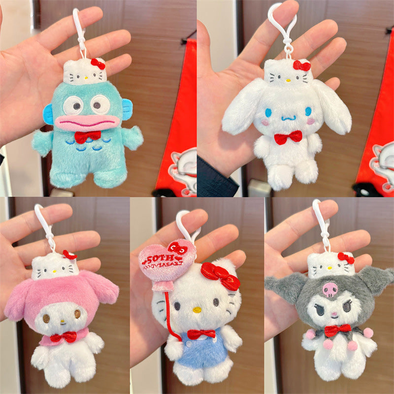 Pendentif en peluche pour le 50e anniversaire de Cute Kitty